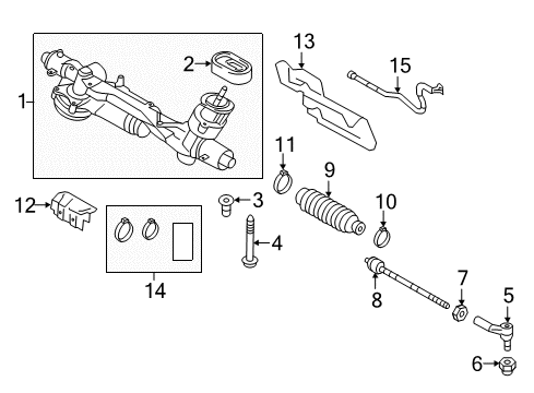 2017 Volkswagen Golf R Bushing Diagram for 5Q0-423-121-A