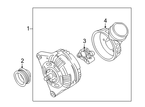 2002 Volkswagen Passat Alternator
