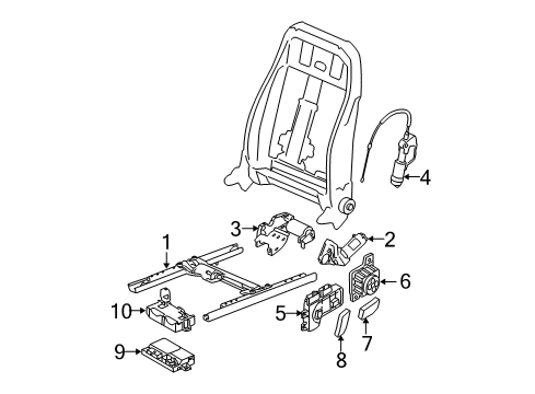 2009 Volkswagen Jetta Tracks & Components