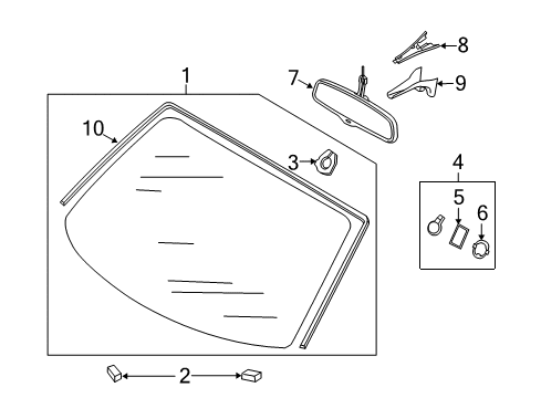 Plate Diagram for 4A0-845-543