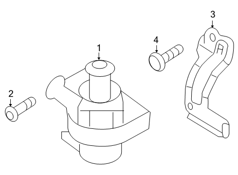 2011 Volkswagen GTI Water Pump