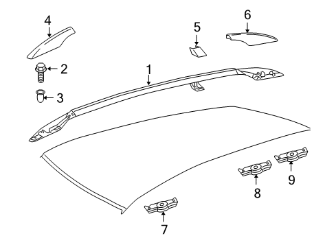 2013 Volkswagen Jetta Luggage Carrier