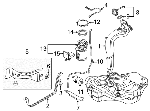 2016 Volkswagen Beetle Fuel Supply