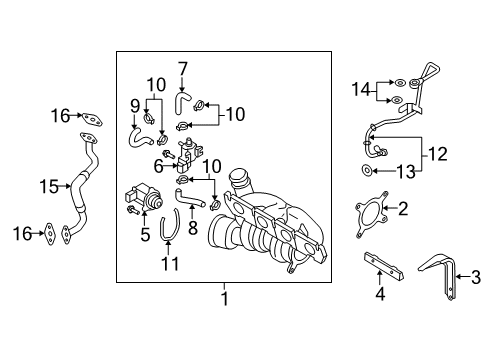 2011 Volkswagen GTI Turbocharger