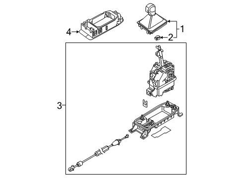 2022 Volkswagen Jetta Center Console