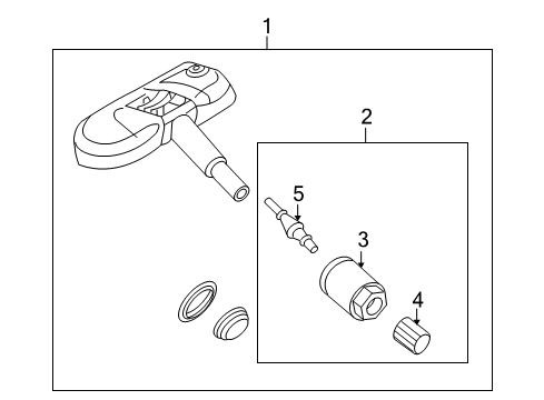 2009 Volkswagen CC Tire Pressure Monitoring