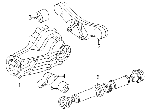 1999 Volkswagen Passat Axle & Differential - Rear