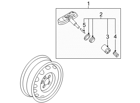 2016 Volkswagen Eos Tire Pressure Monitoring