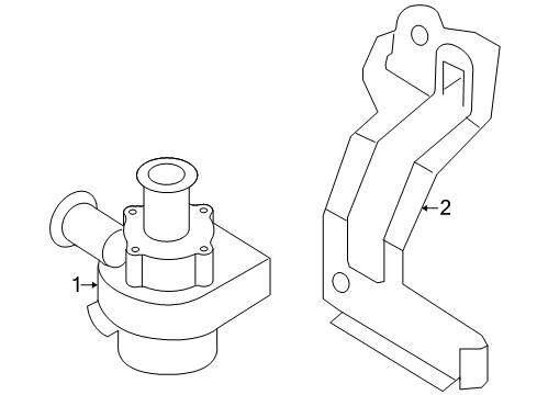 2009 Volkswagen Jetta Water Pump Diagram 1