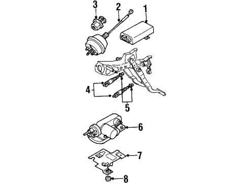 1997 Volkswagen Golf Cruise Control System