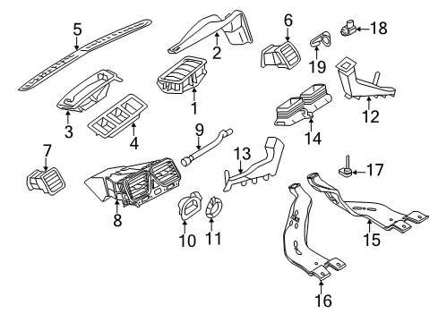2016 Volkswagen Eos Ducts