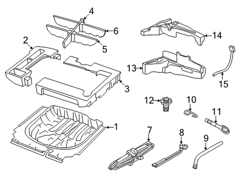 2024 Volkswagen GTI Jack & Components