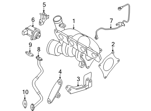 2008 Volkswagen Jetta Turbocharger