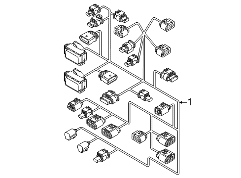 2017 Volkswagen Jetta Wiring Harness