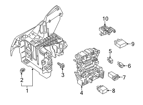2022 Volkswagen Jetta Fuse & Relay