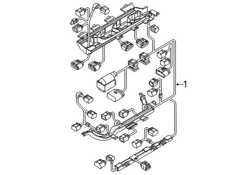 2013 Volkswagen Jetta Wiring Harness