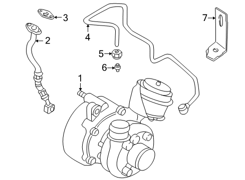 2005 Volkswagen Jetta Turbocharger