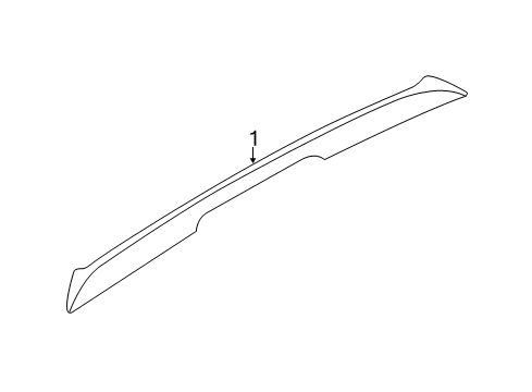 2016 Volkswagen Tiguan Rear Spoiler