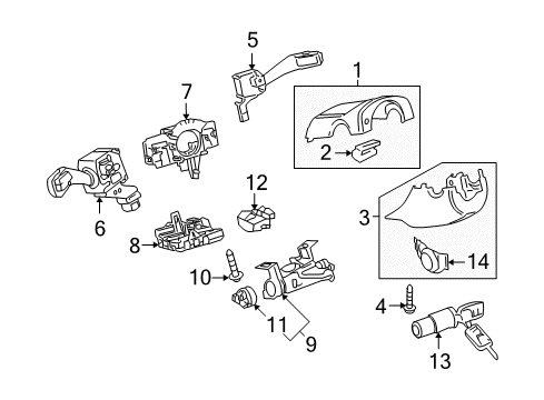 2010 Volkswagen Golf Ignition Lock