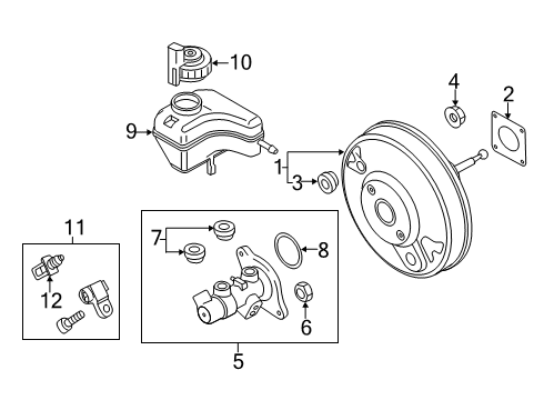 2017 Volkswagen Passat Dash Panel Components