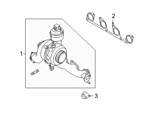 2012 Volkswagen Golf Turbocharger