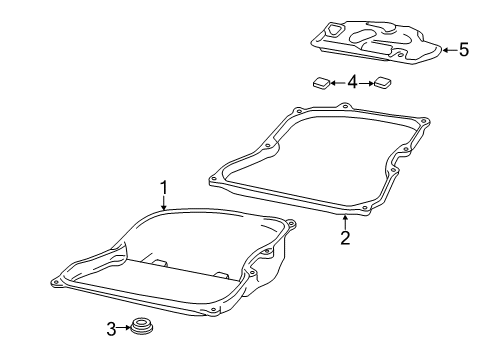 2017 Volkswagen Passat Transaxle Parts