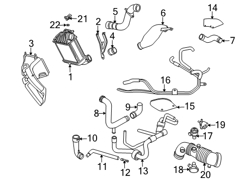 Pipe Assembly Diagram for 06A-145-691-CB