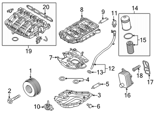 2022 Volkswagen Atlas Cross Sport Intake Manifold