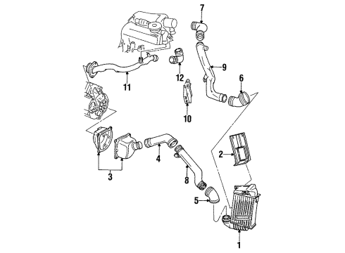 1990 Volkswagen Corrado Intercooler