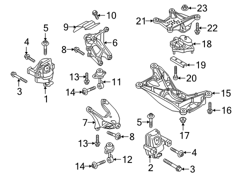 Bearing Support Bolt Diagram for N-107-805-01