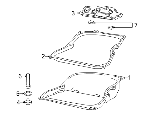 2021 Volkswagen Passat Transaxle Parts