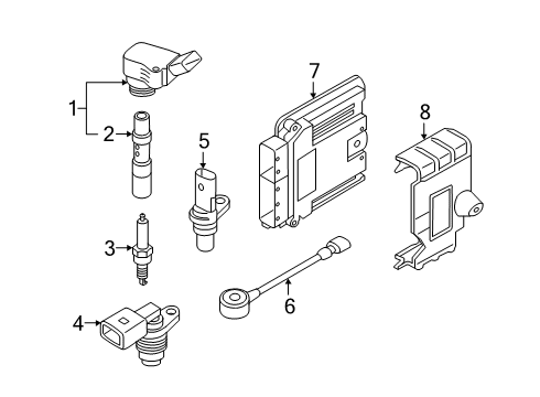 2020 Volkswagen Jetta Powertrain Control Diagram 3