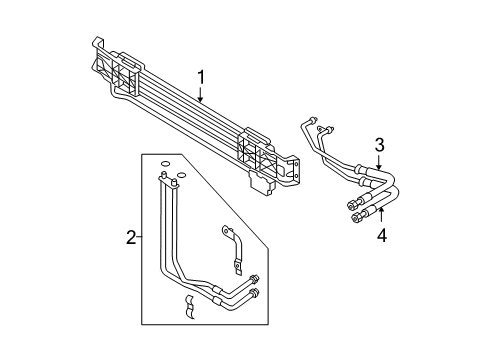 2006 Volkswagen Passat Trans Oil Cooler Diagram 1