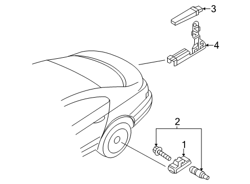 2013 Volkswagen CC Tire Pressure Monitoring