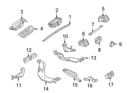 2013 Volkswagen Jetta Ducts