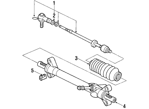 1989 Volkswagen Vanagon Boot Diagram for 251-419-831-A