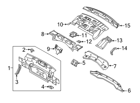 2022 Volkswagen Jetta Rear Body