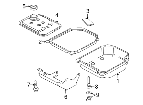 1999 Volkswagen Golf Automatic Transmission, Maintenance Diagram 1