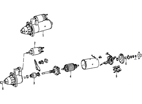2002 Volkswagen Jetta Starter