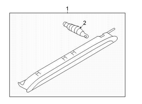 2021 Volkswagen Golf High Mount Lamps
