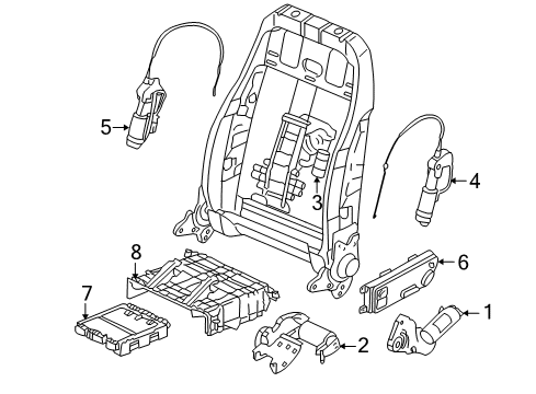 2009 Volkswagen Touareg Tracks & Components