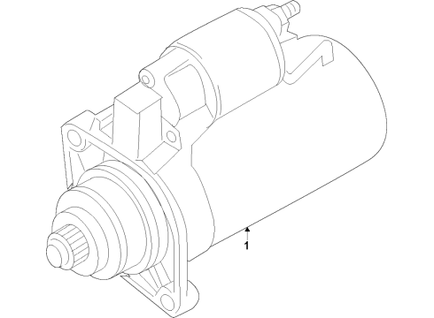 2021 Volkswagen Passat Starter