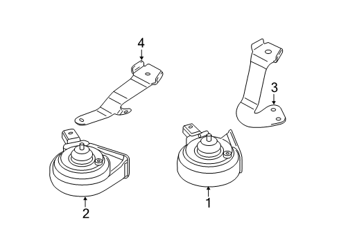 2008 Volkswagen Jetta Horn