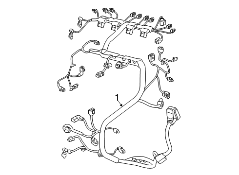 2022 Volkswagen Arteon Wiring Harness