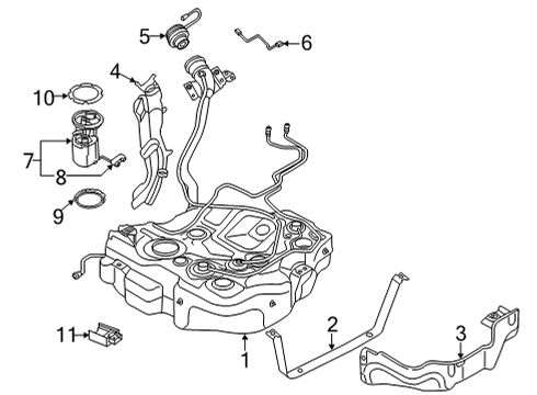 Fuel Gauge Sending Unit Diagram for 5WA-919-673