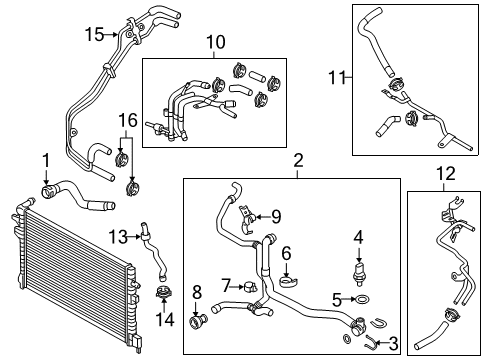 2015 Volkswagen Golf Hoses, Lines & Pipes Diagram 5