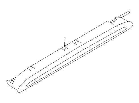 2013 Volkswagen Golf R High Mount Lamps