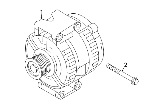 2020 Volkswagen Arteon Alternator