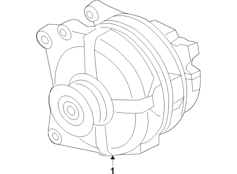 2019 Volkswagen Arteon Alternator Diagram 1