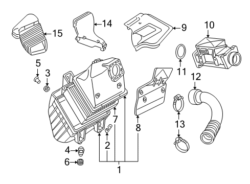 2002 Volkswagen Passat Air Intake